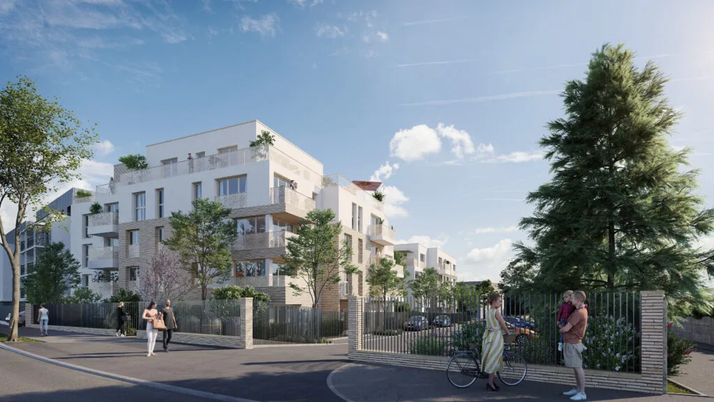 Projet Unisson - Perspective du Bâtiment