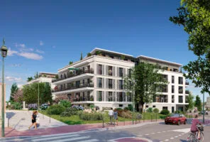 Perspective ADI Rue Maurice Jouet Les Clayes sous Bois HD RVB